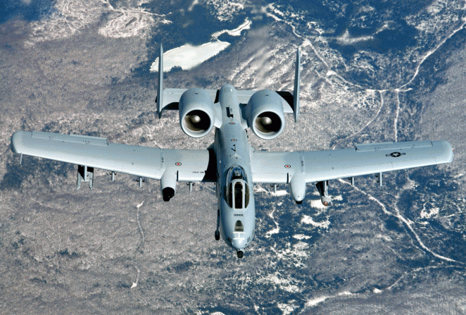 Fairchild Republic A-10 Thunderbolt II for 3D scanning and CAD.