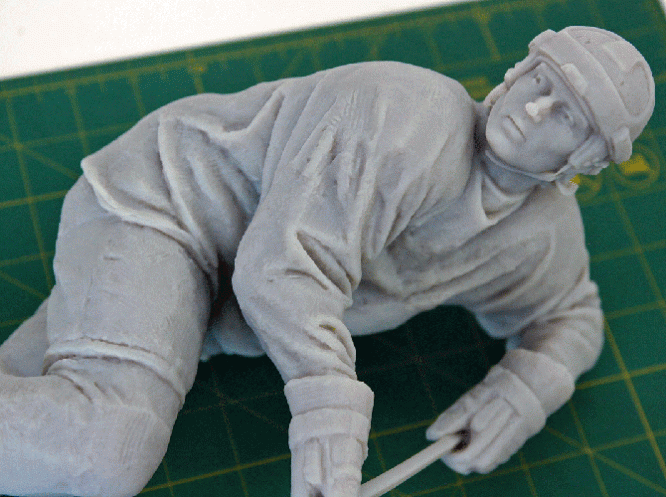 3D Printing and Digital Reduction of Hockey Players Sculpture