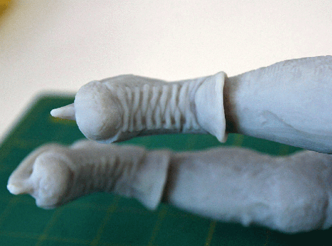 3D Printing and Digital Reduction of Mario Lemieux sculpture by artist Bruce Wolfe