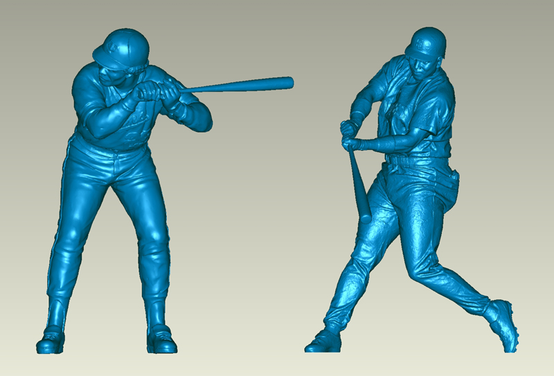 3D scan data used to make the MLB batting championship trophies