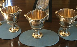 Pebble Beach Concours d'Elegance finished trophies. Created by Scansite Inc.