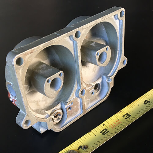 Case study of 3D scanning a marine carburetor part
