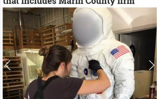 Moon landing 50th anniversary brought to life in 3D print by team that includes Marin County firm Scansite