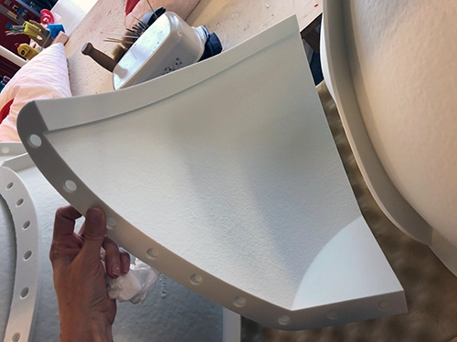 Bowl printed with Voxeljet 3D printer